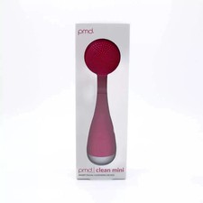 Pmd Clean Mini - Smart Facial Cleansing Device With Silicone Brush - Pink