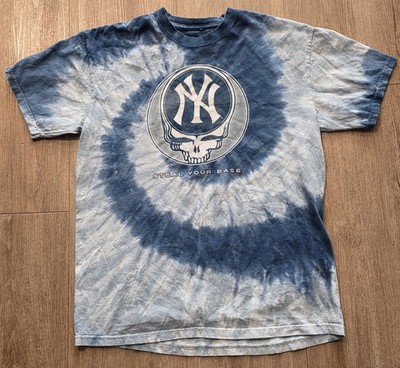 Liquid Blue   New York Yankees   Steal Your Base Grateful Dead Tie Dye   Medium