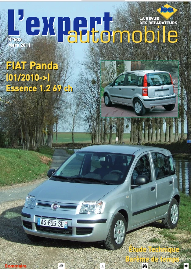 Manuel Atelier Fiat Panda 2 Phase 2 2010-2012 RTA Français - CD PDF - Envoi 24h! - Photo 2/4