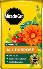 Miracle-Gro PEAT FREE Premium All Purpose Compost, 50 Litres,Brown 0.37 per litre