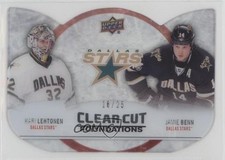 2012 Upper Deck Clear Cut Foundations 16/25 Kari Lehtonen Jamie Benn #CCF9 a8r