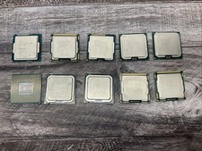Lot of 10 Intel Processors / i3 / i5 / Pentium / Untested