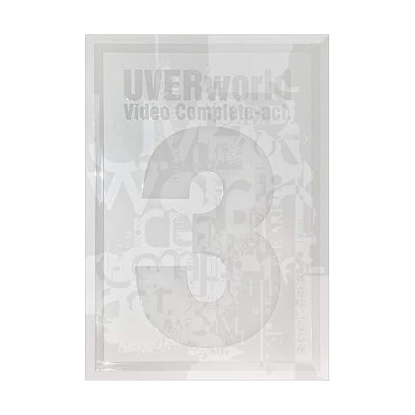 VIDEO COMPLETEACT.3 (first production limited edition) (Bluray) Official