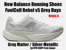New Balance Men's Running Shoes FuelCell Rebel v5 Grey Days MFCX3NO Grey Matter
