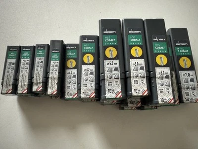 ALPEN Jobber Twist Drill Bits Metal HSS Cobalt -7mm