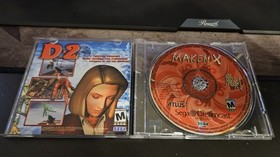 Maken X (Sega Dreamcast, 2000) Tested - Authentic Missing Back - Read