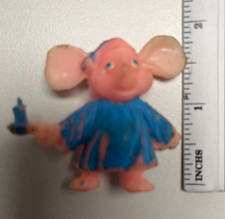 TOPO GIGIO, , MARIA PEREGO, MEXICAN Figure TOY BOOTLEG RUBBER MINI NICE VINTAGE