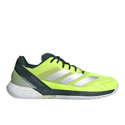 adidas Defiant Speed 2 Tennis  Mens Green Sneakers Athletic Shoes JH5138