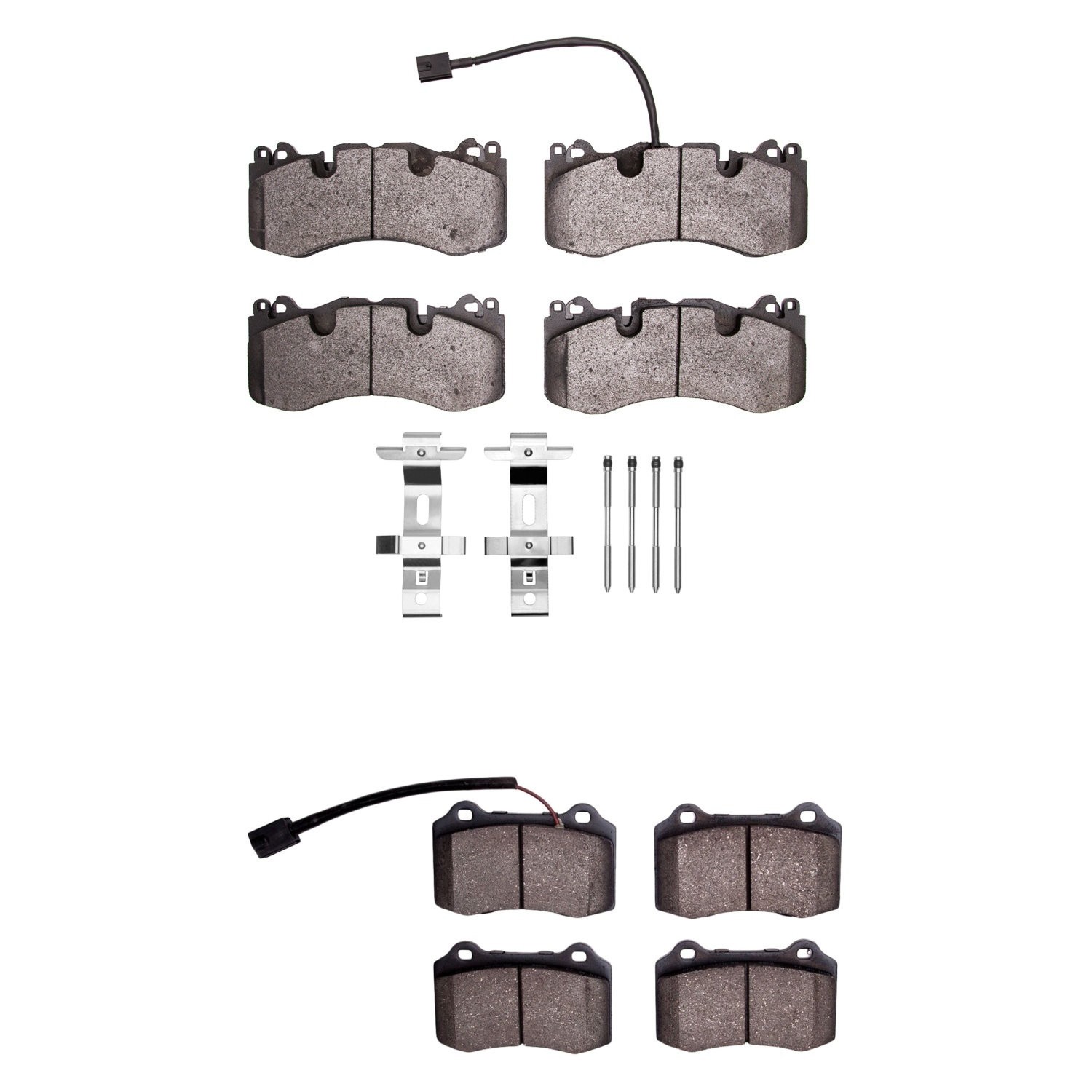For Maserati Quattroporte 14-22 Optimum OEp Front & Rear Brake Pad Set