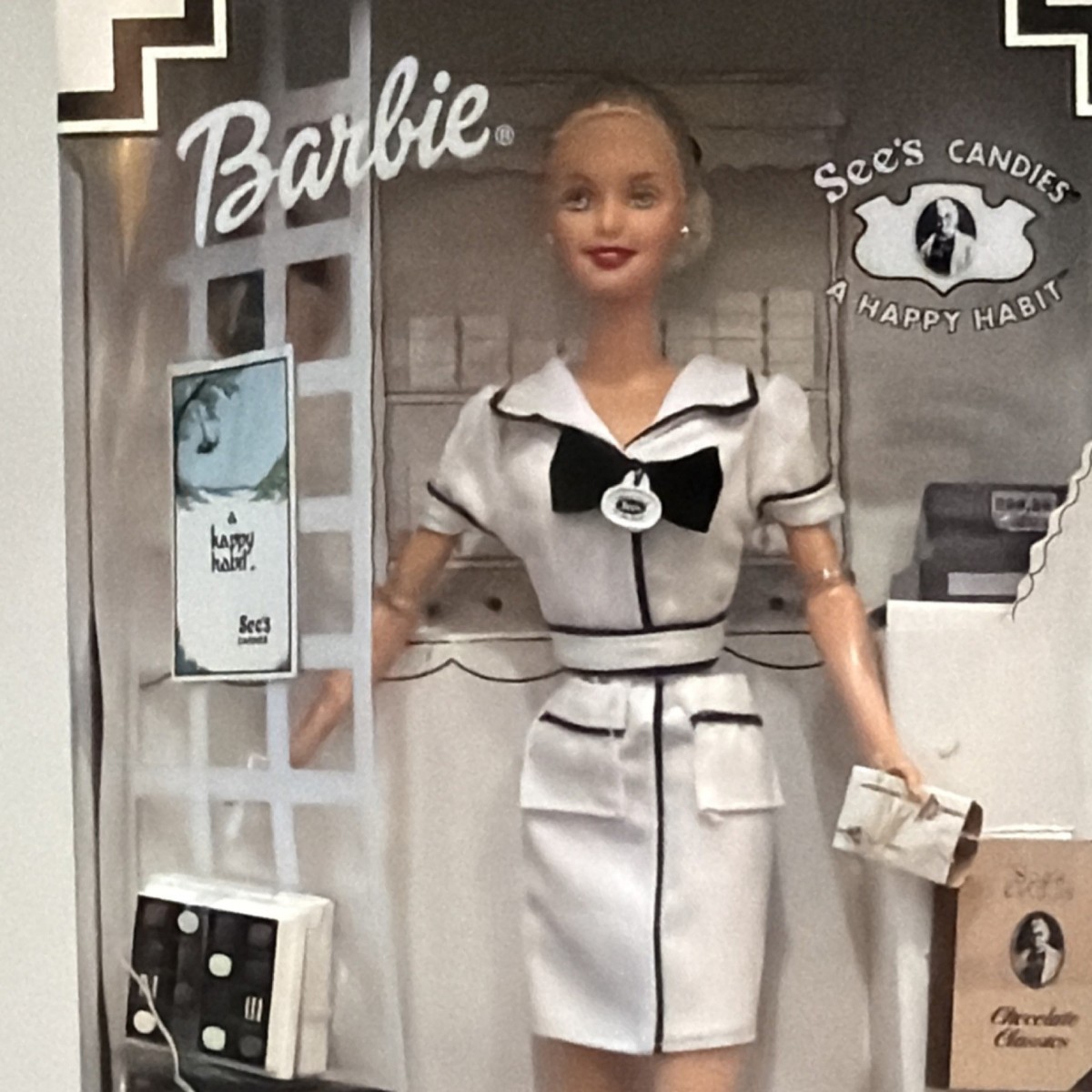 Barbie See's Candies First job Salesperson 27289 Mattel 1999 | eBay