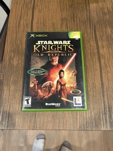 Star Wars: Knights of the Old Republic Microsoft Xbox With Manual