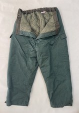 MDI WINTERHOSE / WATTEHOSE ( G 60 ), VOLKSPOLIZEI ( GRÜN ), ORIGINAL, DDR, NVA