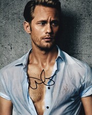 ALEXANDER SKARSGARD signed autograph 20x25cm TRUE BLOOD in person autograph COA