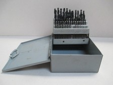 No. 1-60 Drill Index-HSS-Black Oxide Drills (New Old Stock)