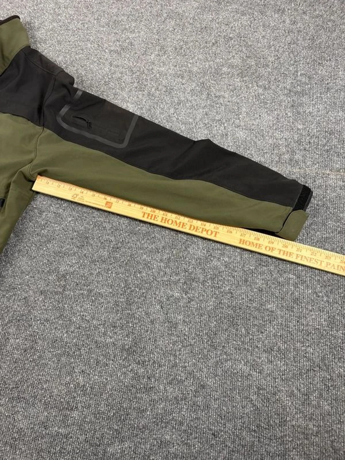 5.11 Tactical Chameleon Softshell Jacket Moss Green Black Utility Mens Large - product detail image 5
