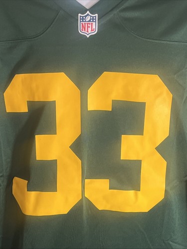 Green Bay Packers Aaron Jones Nike On Field Fußball Trikot Herren XXL Neu S26 - Bild 4 von 6
