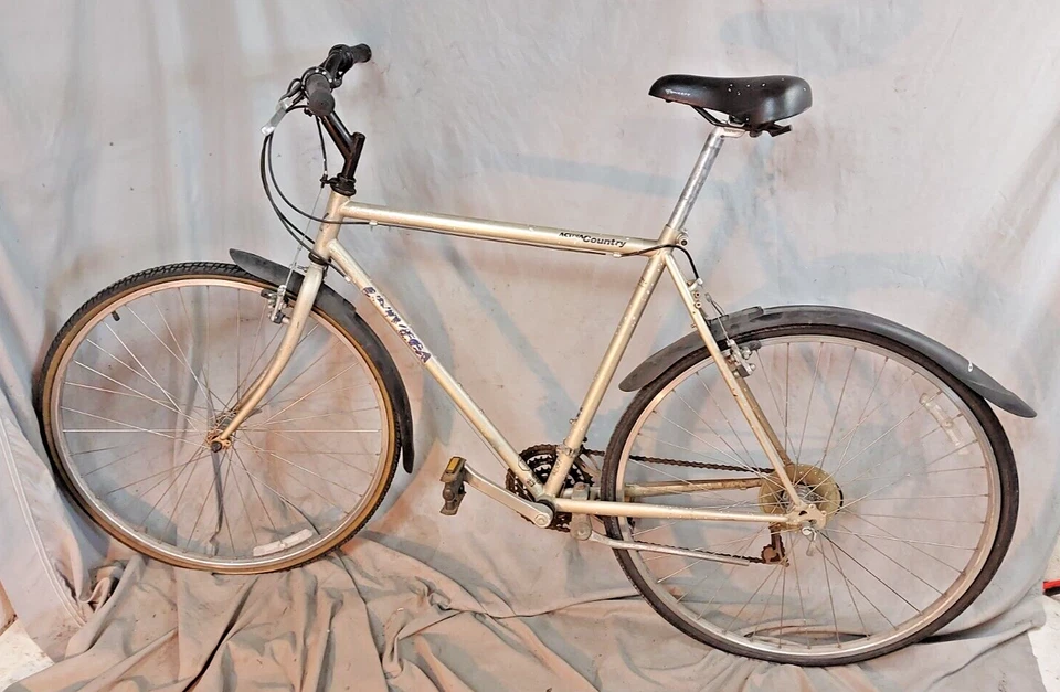 Bicicleta híbrida Univega Activia Country 1992 20,5" grande Deore Chromoly ¡Envío a EE. UU.! Foto 2 de 4