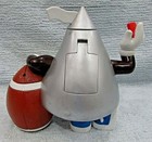 Vintage 1999 Hershey's Kiss Candy Dispenser Football Coach Character — photo 4