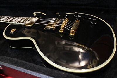 Open Box Edwards E-LP-130CD BLK Black Electric Guitar GT404 250410