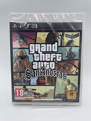 GTA - Grand Theft Auto: San Andreas (Sony Playstation 3, 2005) Neu & OVP, Sealed