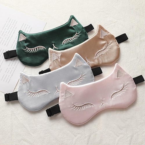 Masque De Sommeil Cache Yeux De Chat Personnalisable - Référence 73 - Neuf - Fabriqué En France