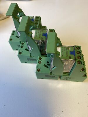 3x Phoenix Contact 2833576 Relaissockel PR1-BSC3/2X21 DIN-Schiene   Neu ohne OVP