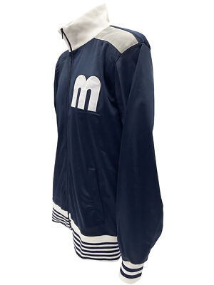 M Soccer Track Jacket Bob Marley Style Costume Tour Rasta Fashion