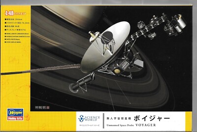 Hasegawa 'Science World' Unmanned Space Probe Voyager in 1/48 54002  ST