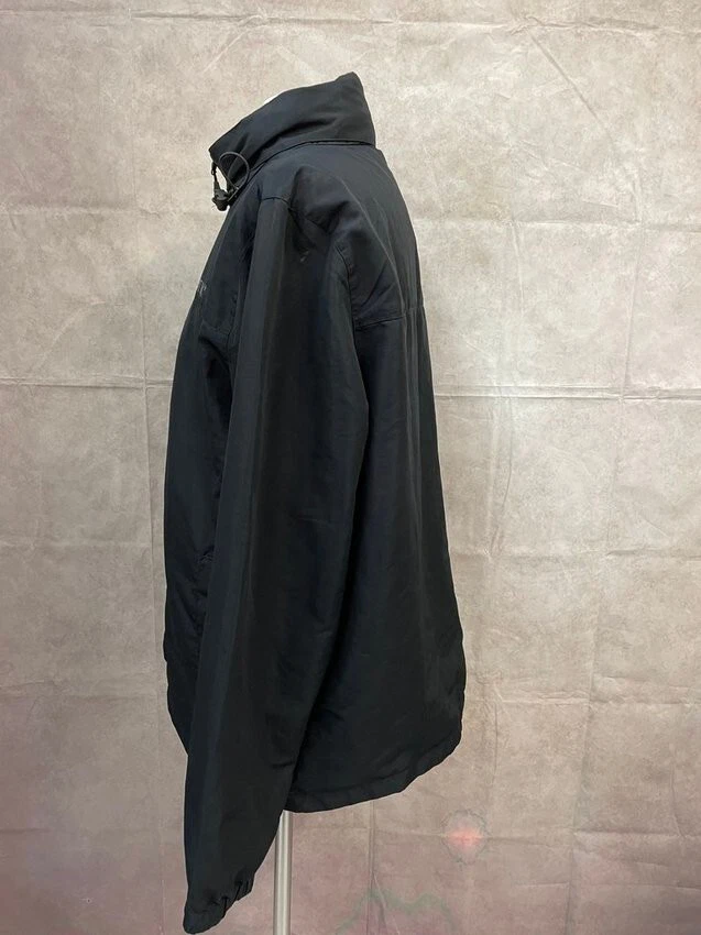 Chaqueta cortavientos con capucha negra talla XL Matix para hombre Foto 2 de 4