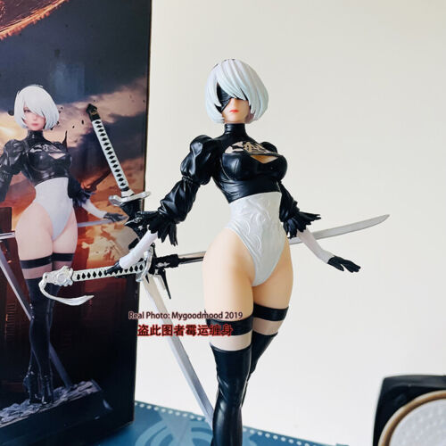Sexy Ver Game Girl YoRHa 2B PVC Statue Figure Toy Model Doll Toy New IN Box 27cm - Picture 2 of 5