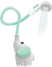 Baby Bath Shower Head Elephant Water Pump with Trunk Spout Rinser Control Water