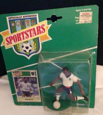 1989 Sportstars John Barnes Figure w Card England NOC