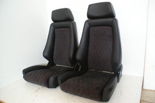 ASIENTOS RECARO CONDUCTOR Y ACOMPAÑANTE PIEL ALCÁNTARA NUEVOS REVESTIDOS DEFENDER MODELO G... - Imagen 3 de 4