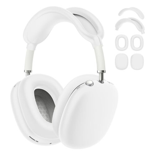 4-in-1 Soft Silicone Protective Cover Case for Apple AirPods Max 1 2 Headphone - Picture 28 of 45