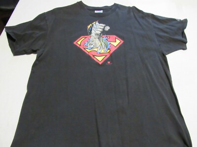 90s SUPERMAN vs DOOMSDAY Tシャツ DC COMICS Vintage 1994 Death of Superman Doomsday Shirt DC Comics Graphitti