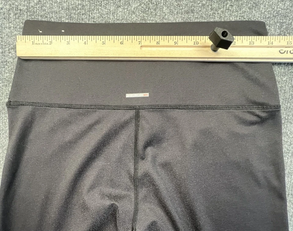 Leggings Capri Aerie Chill Play Move Talla Grande Gris Blanco Entrenamiento Atlético Foto 4 de 4