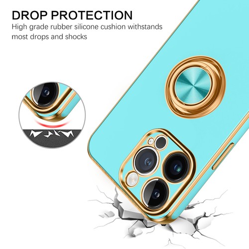 For iPhone 15 14 13 12 11 Pro Max Shockproof Kickstand Ring Rugged Case Cover - Picture 165 of 199