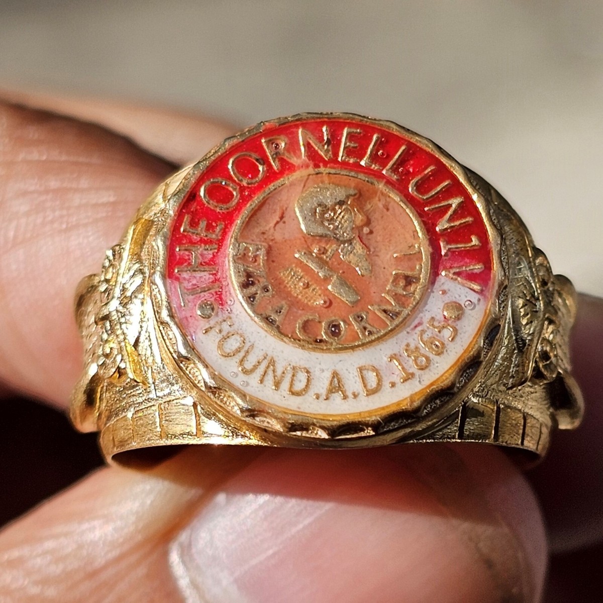 アクセサリー Vintage Yale University Ring 14K Gold Signitas Inc | Yale University