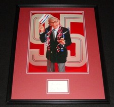 George Burns Signed Framed 16x20 Poster Photo Display B