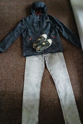 3 set kleidungs Paket 1 Hose 1 Jacke  1 Paar Schuhe Frühjahr/Sommer 