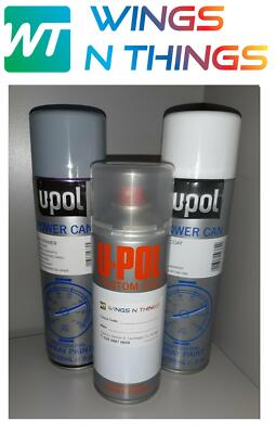UPOL AEROSOL LACK GRUNDIERUNG LACK für DUCATI MOTORRADFARBE GRIGIO FERRO