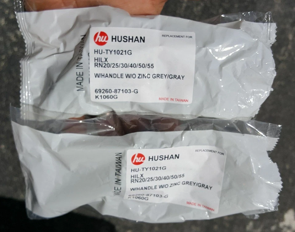 NUEVO PAR Manivela de ventana Manivela GRIS PARA Toyota Tacoma, T100, Pickup, Corolla Foto 3 de 3