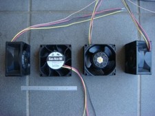 LOT of TWO 2 SANYO DENKI 9HVB0812P1G001 12V 80x80x38mm FAN's - New  Unused