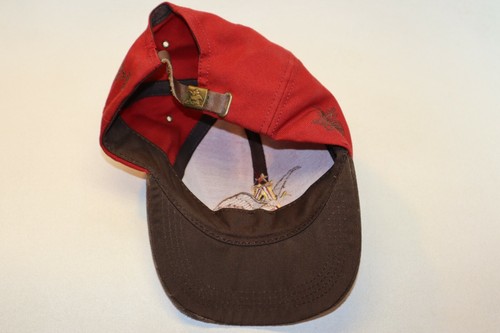 Gorra Sombrero Rojo Anheuser-Busch Edición Coleccionista con Billete Marrón 3.853 de 10.000 - Imagen 5 de 7
