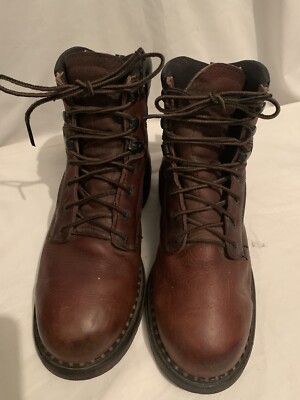 Red Wing Work Boots Mens Size 10 Brown 926 EH Soft Toe Leather USA Waterproof Red wing 926 brown - Gem main image 3