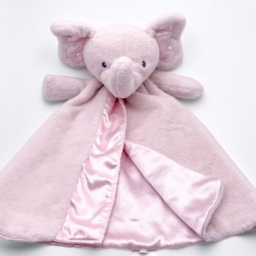 GUND Pink Elephant Lovey Huggybuddy Bubbles 4048400 coperta di raso peluche 16 pollici - Foto 9 di 9