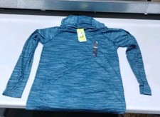 NWT All In Motion Women's Blue Long Sleeved Hoodie Size Large 10/12 U55