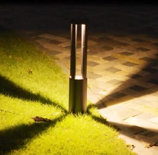 LED Landscape Path Lights, 10W,2 Ft/ 60Cm Height,Waterproof Aluminum Cylindrical
