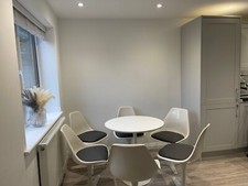 Maurice Burke for Arkana Tulip set of Table & Chairs. Iconic vintage 1960s 