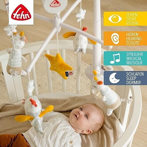 fehn® Musik-Mobile Gute Nacht 53180 Sehr Gut - Bild 4 von 5